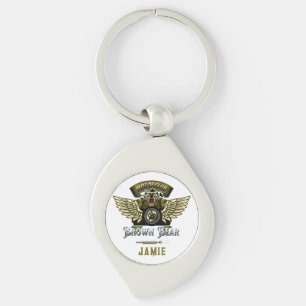 Chaveiro Bicicleta Engraçada, Dama Elegante e Legal de pai