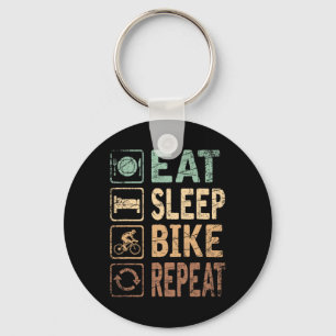 Chaveiro Bicicleta Repetida De Bicicleta De Sono