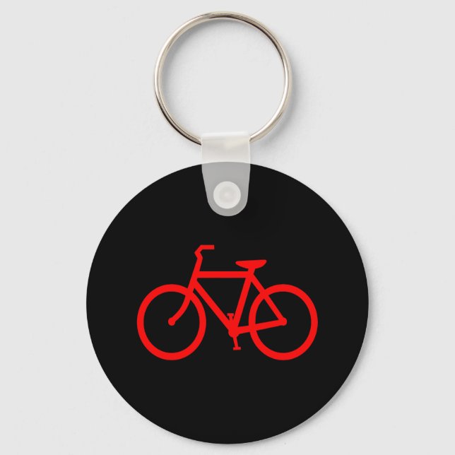 Chaveiro Bicicleta Vermelha (Frente)