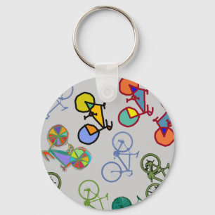 Chaveiro bicicletas múltiplas