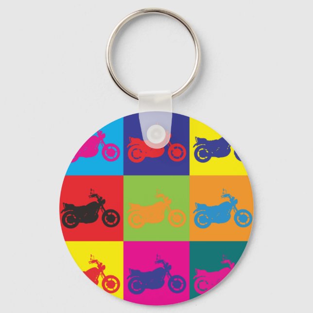 Chaveiro Bicking Pop Art (Frente)