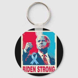 Chaveiro Biden Forte Apoio Joe Biden Luta Contra Prost