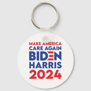 Chaveiro Biden / Harris - 2024 - Torne a América mais aten