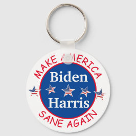 Chaveiro Biden Harris apoia político-democrata