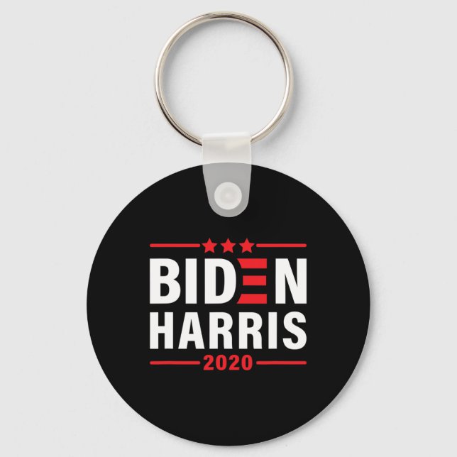Chaveiro Biden Kamala Harris 2020 Eleição Democrata Liberal (Frente)
