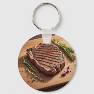 Chaveiro Bife de Costela Grelhado com Alecrim