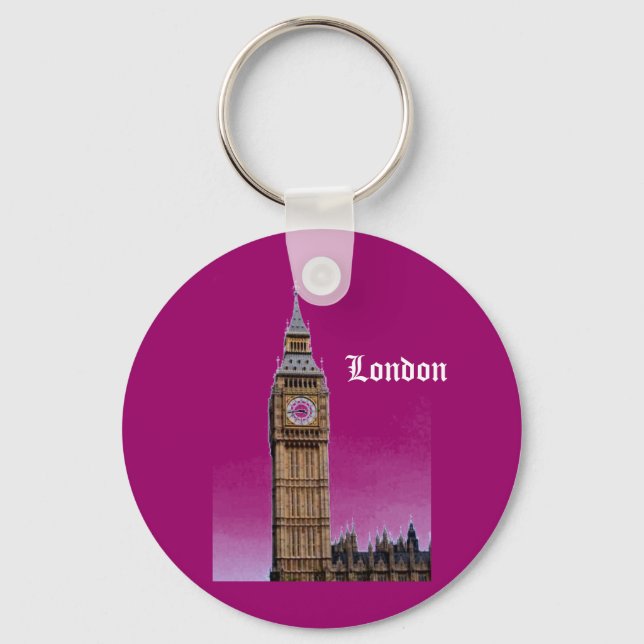 Chaveiro Big Ben - Londres (Frente)