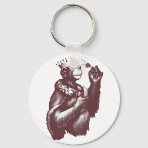 Chaveiro Big Chimpin' (Monocromo)