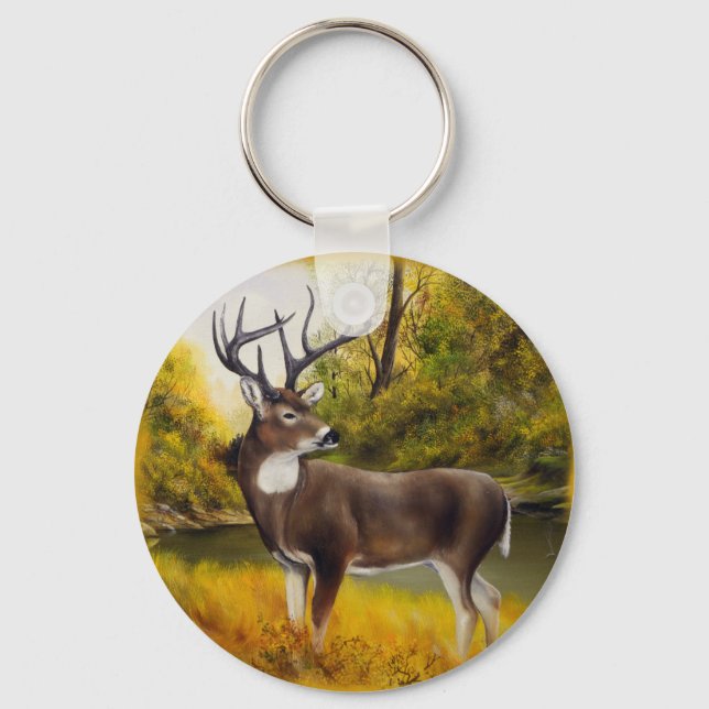 Chaveiro Big Daddy Deer standing in grove keychain (Frente)