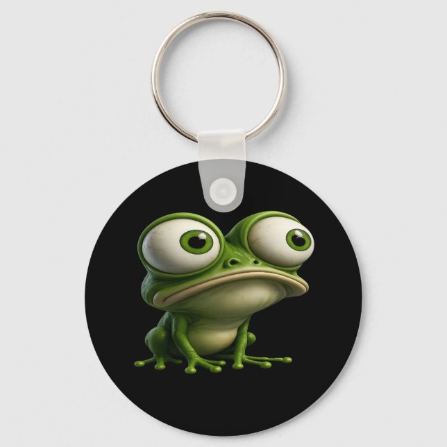 Chaveiro Big-Eyed Cartoon Frog (Frente)