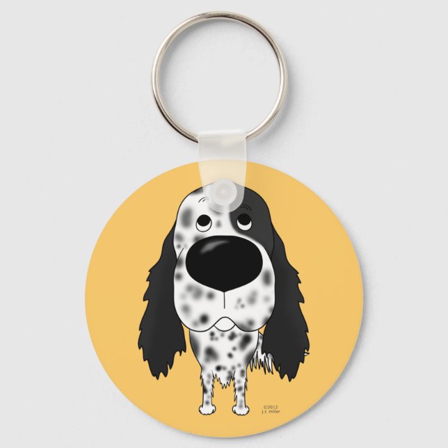Chaveiro Big Nose English Setter (Frente)