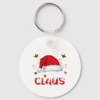 Chaveiro Big Sis Claus Família de Papais noeis de Natal Cor