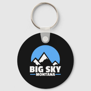 Chaveiro Big Sky Montana Snowboard Mountain