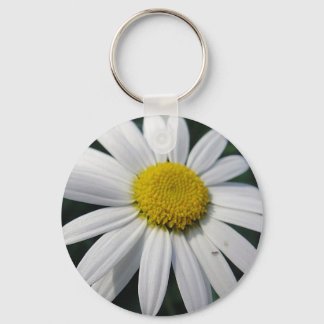 Chaveiro Big White Daisy Keychain