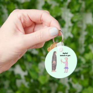 Chaveiro Bigfoot Believes in You Keychain