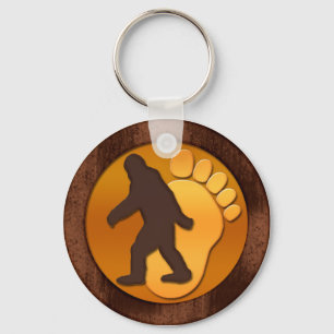 Chaveiro Bigfoot Dourado