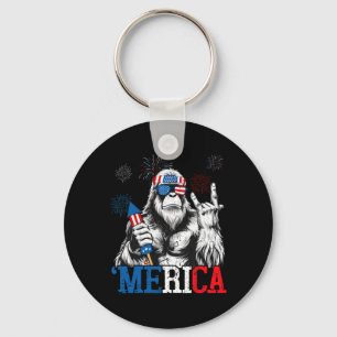 Chaveiro Bigfoot Merica 4 De Julho Roupas Engraçadas Para H