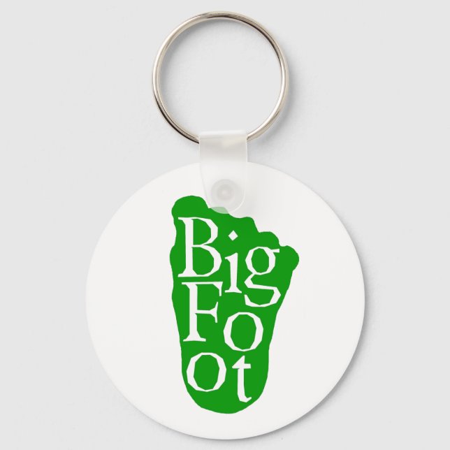 Chaveiro Bigfoot! Sasquatch Big Foot Yeti (Frente)