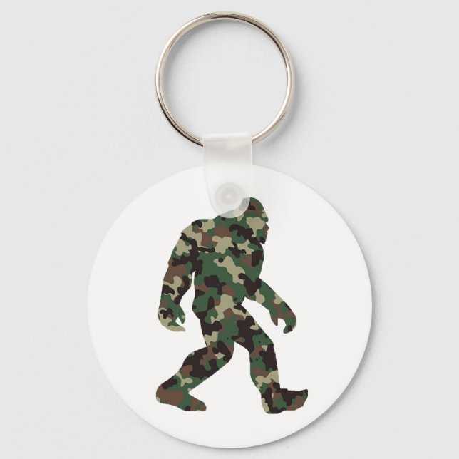 Chaveiro Bigfoot Sasquatch Camo    (Frente)