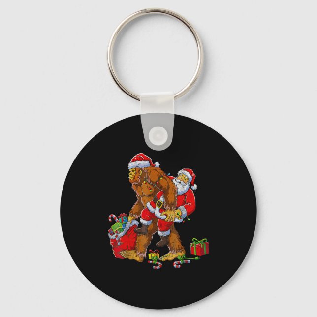 Chaveiro Bigfoot Sasquatch For Men Grandpa Boys Kids Christ (Frente)