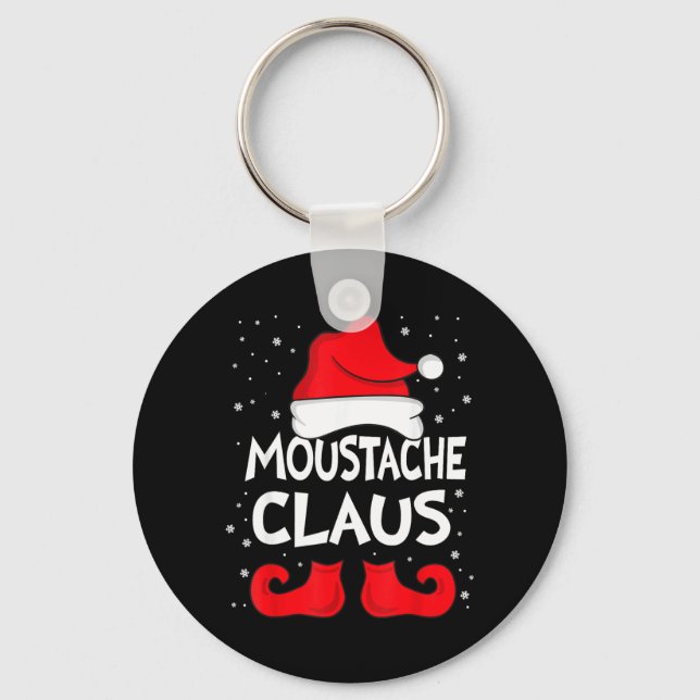 Chaveiro Bigode Claus Xmas Grupo Natal Correspondência (Frente)