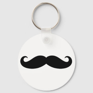 Chaveiro bigode, design de bigode de bigode
