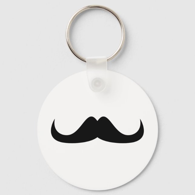 Chaveiro Bigode legal Black Handbar (Frente)