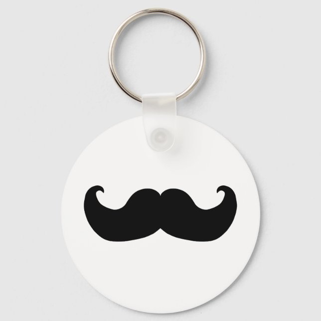 Chaveiro bigode preto (Frente)