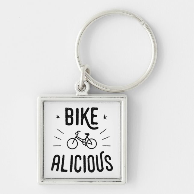 Chaveiro Bikealicious (Frente)