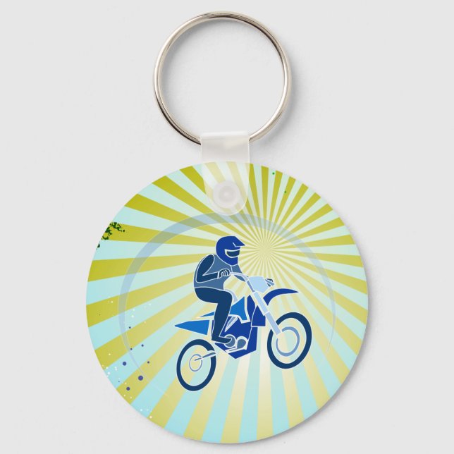 Chaveiro Biker de vetor de diafragma (Frente)