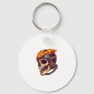 Chaveiro Biker Skull Reaper