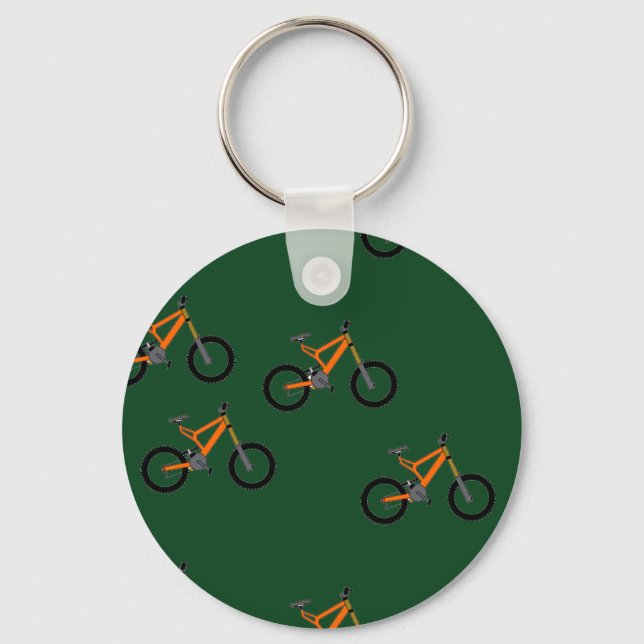 Chaveiro Bikes em verde (Frente)