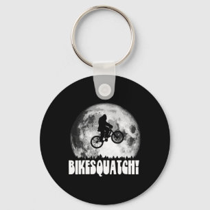 Chaveiro Bikesquatch! Mountain Biking Pé Grande Lua Cheia T