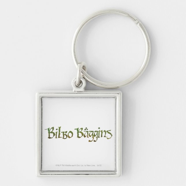 Chaveiro BILBO BAGGINS™ Texturizado (Frente)
