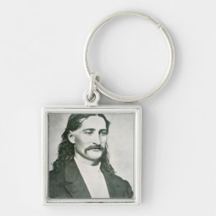 Chaveiro "Bill selvagem" Hickok (foto de b/w)
