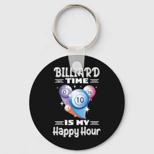 Chaveiro Billiard Time Happy Hour Com Billiard