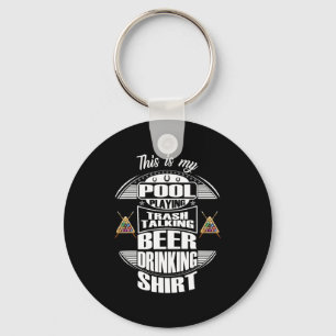 Chaveiro Billiards 8 Ball Piscina Player Sarcasm Novelle Hu