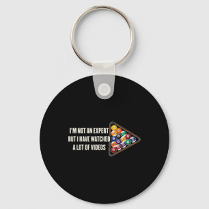 Chaveiro Billiards Piscina Engraçado Billiard Player Im Não