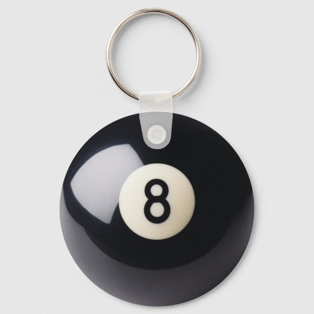 Chaveiro Billiards Snooker 8-Ball (Frente)