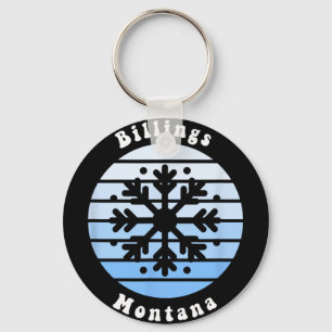 Chaveiro Billings Montana Snowflake Natal Souven