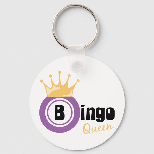 Chaveiro Bingo Queen (Frente)