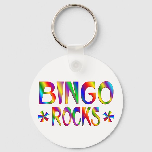Chaveiro BINGO Rocks (Frente)