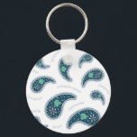 Chaveiro Biologia de Protozoários Paramecia Paisley Ciência<br><div class="desc">Este desenho paisley é feito a partir de desenhos de paramecias com cílios completos,  vacúolos contráteis em forma de flores,  e organelas e nomes para partes deste organismo. Perfeito para nerds e fãs de ciência,  este design fofo é uma maneira encantadora de introduzir a biologia no dia a dia.</div>