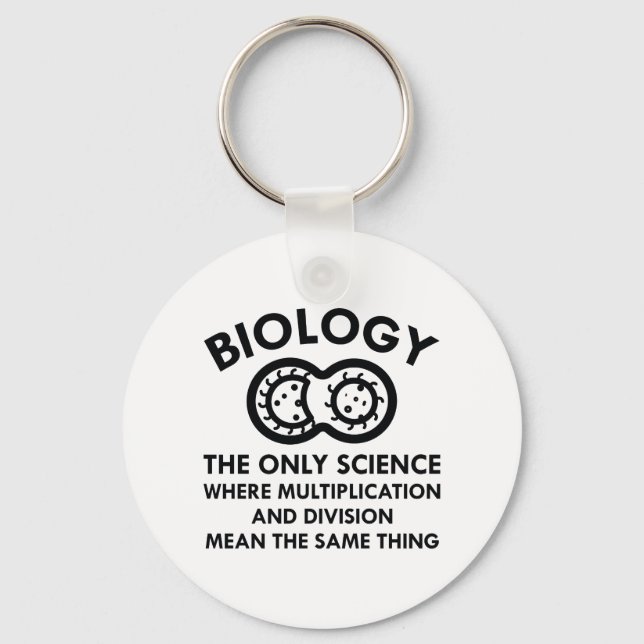 Chaveiro Biologia Está Nos Meus Genes (Frente)