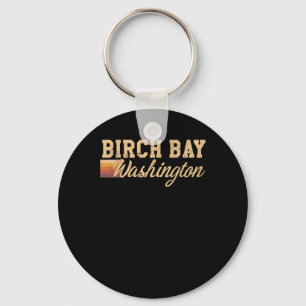 Chaveiro Birch Bay Washington Pacific Nw Beach Souvenir