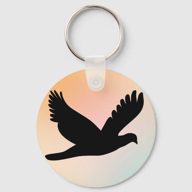 Chaveiro Bird Silhouette (Frente)