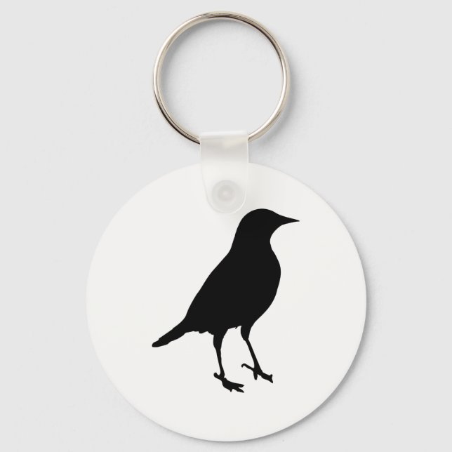 Chaveiro Bird Silhouette (Frente)