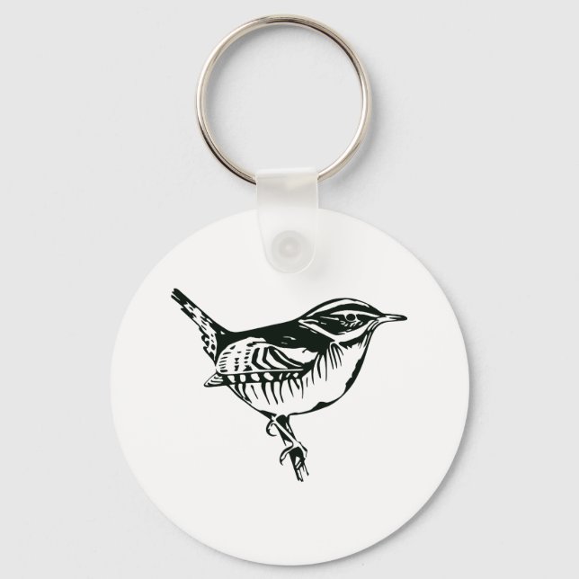 Chaveiro Bird Silhouette (Frente)