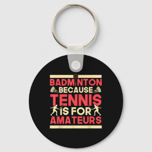 Chaveiro Birdie Shuttle Badminton Porque Tênis É Para Ama
