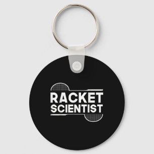 Chaveiro Birdie Shuttle Racket Scientist Badminton